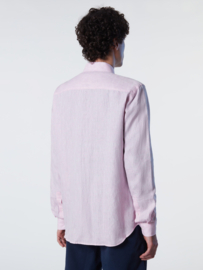 North Sails Shirt L/S Regular Spread Collar - Tea Rose