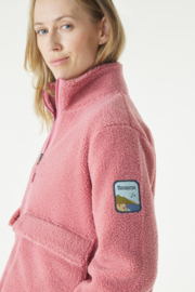 Mousqueton Solent Teddy Vest - Pivoine