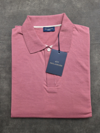 Paul & Shark Shark Tag Fresco Cotton Polo - Woodrose