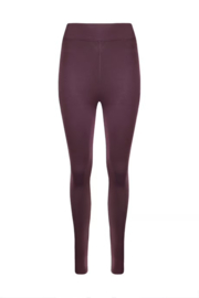 Weird Fish LILLIANE High Waisted Leggings - Mulled Wine