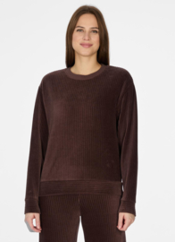Ragwear Dellani Cordy Sweater - Dark Choco
