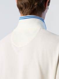 North Sails Polo shirt with pigment-dyed finish - Marshmallow