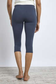 Weird Fish Cropped Legging - Blondie - Navy Blue - SS21