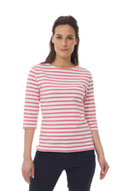 Mousqueton MARINA-B matrozenshirt - Ecru/Cyclamen