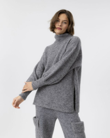 Holebrook Matilda Turtleneck Sweater - Grey