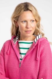 Weird Fish Chicoa Macaroni Vest - Peony