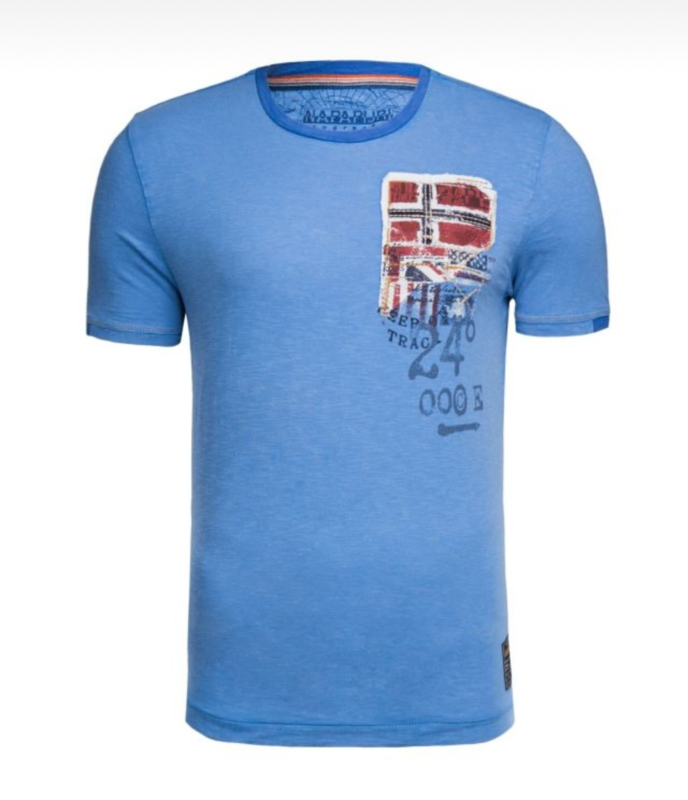 Napapijri Stak T-shirt - Light Blue | T 