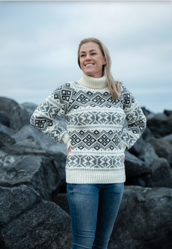 Norwool IJslandse trui met col dames | Norwool | Hoorn