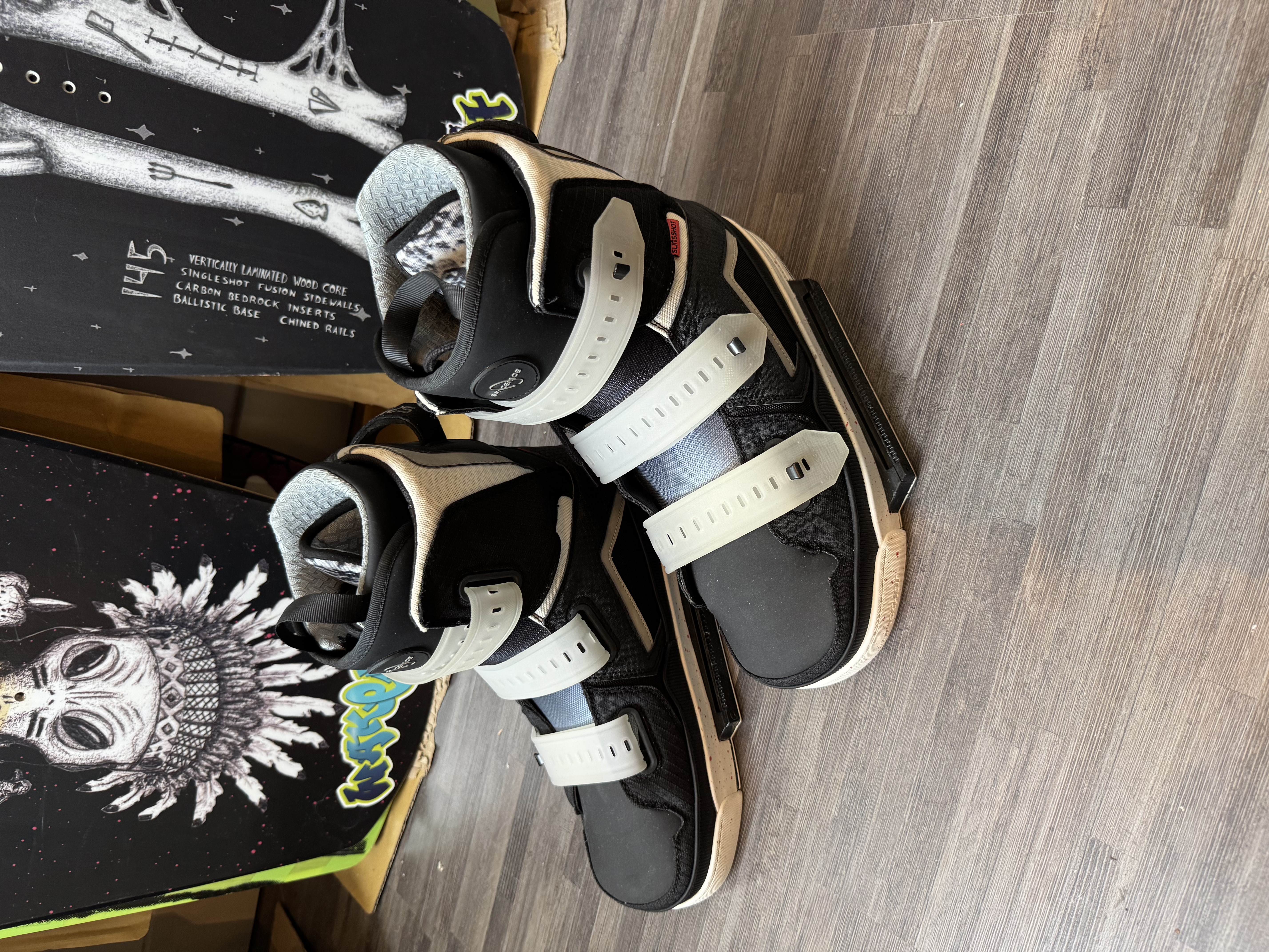 Slingshot spacemob dichte binding 45-46 us 12 pro model met walking liner