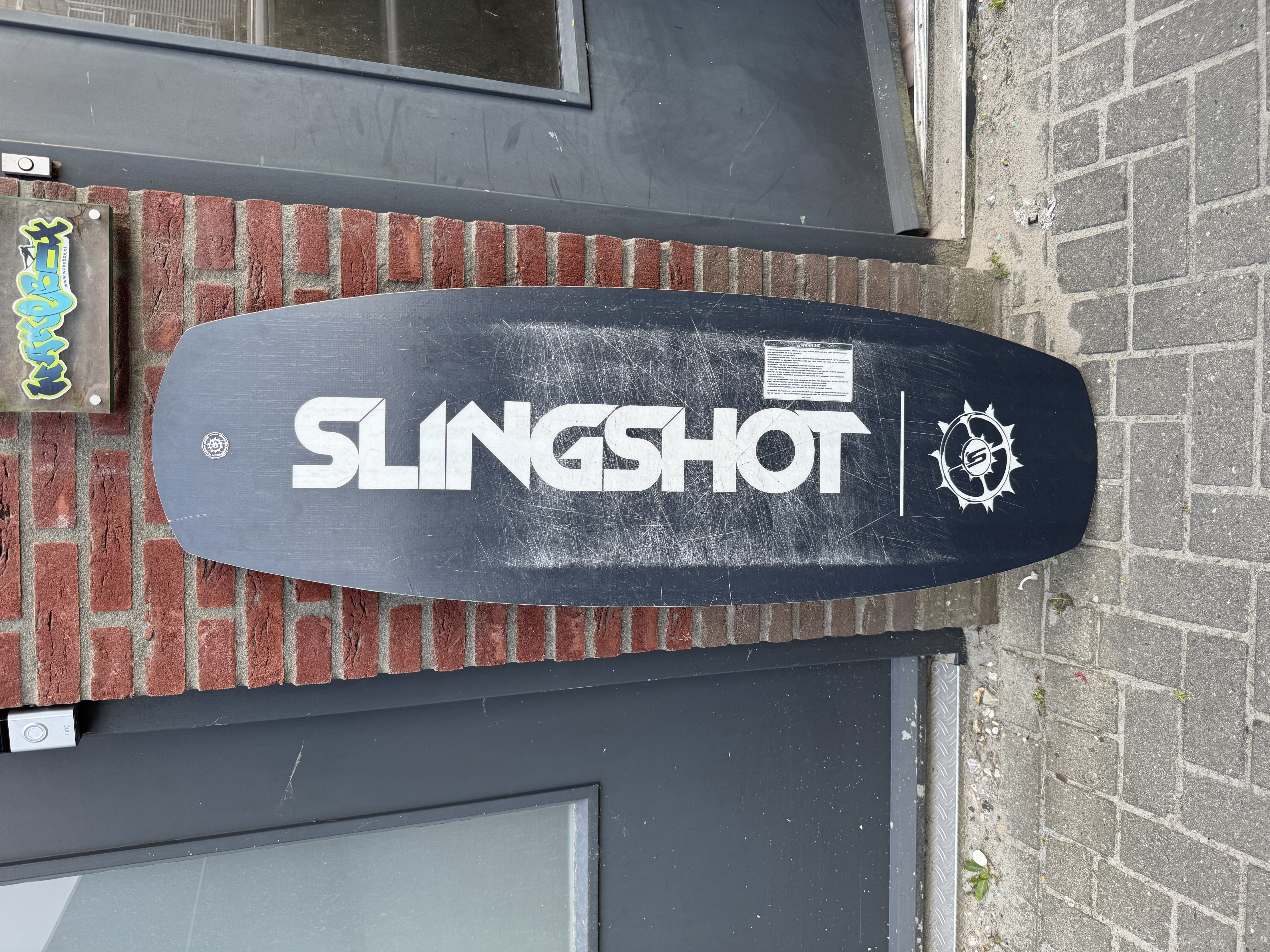 Slingshot coalition 145cm kabel wakeboard  gebruikt