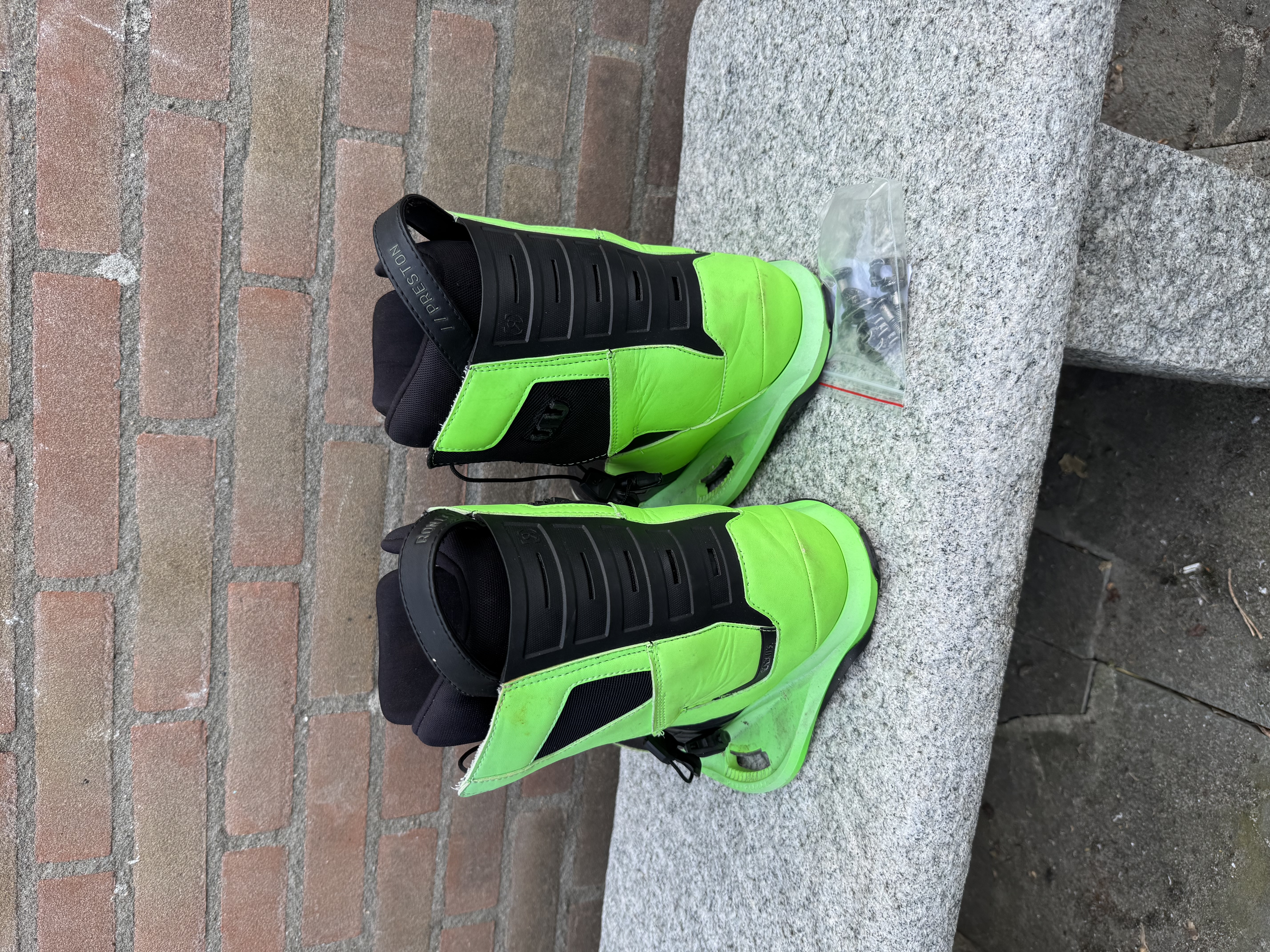 Ronix Preston dichte Wakeboard Boots zwart groen  maat 43 US 10