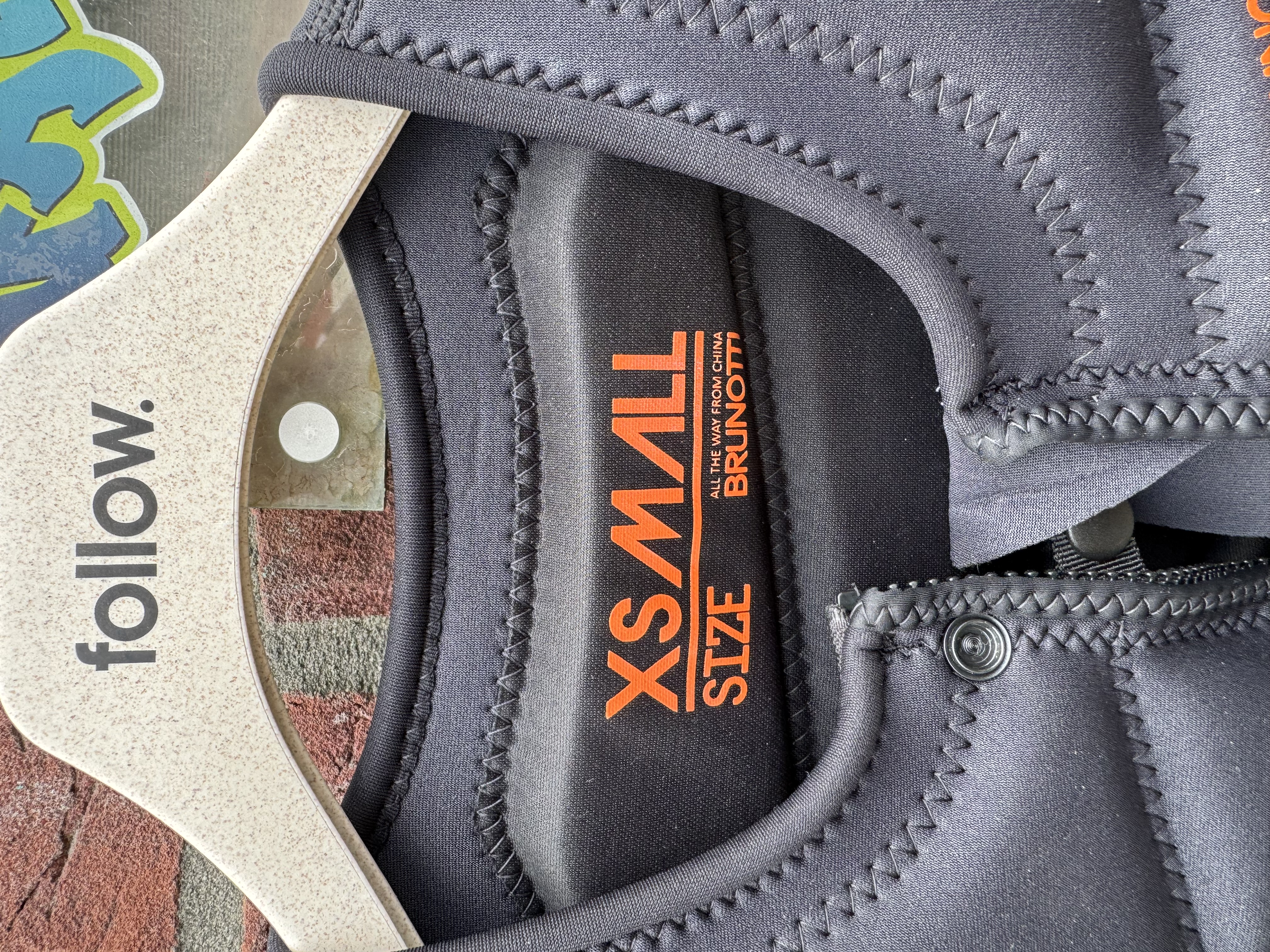 Brunotti impact vest zware met oranje maat XS