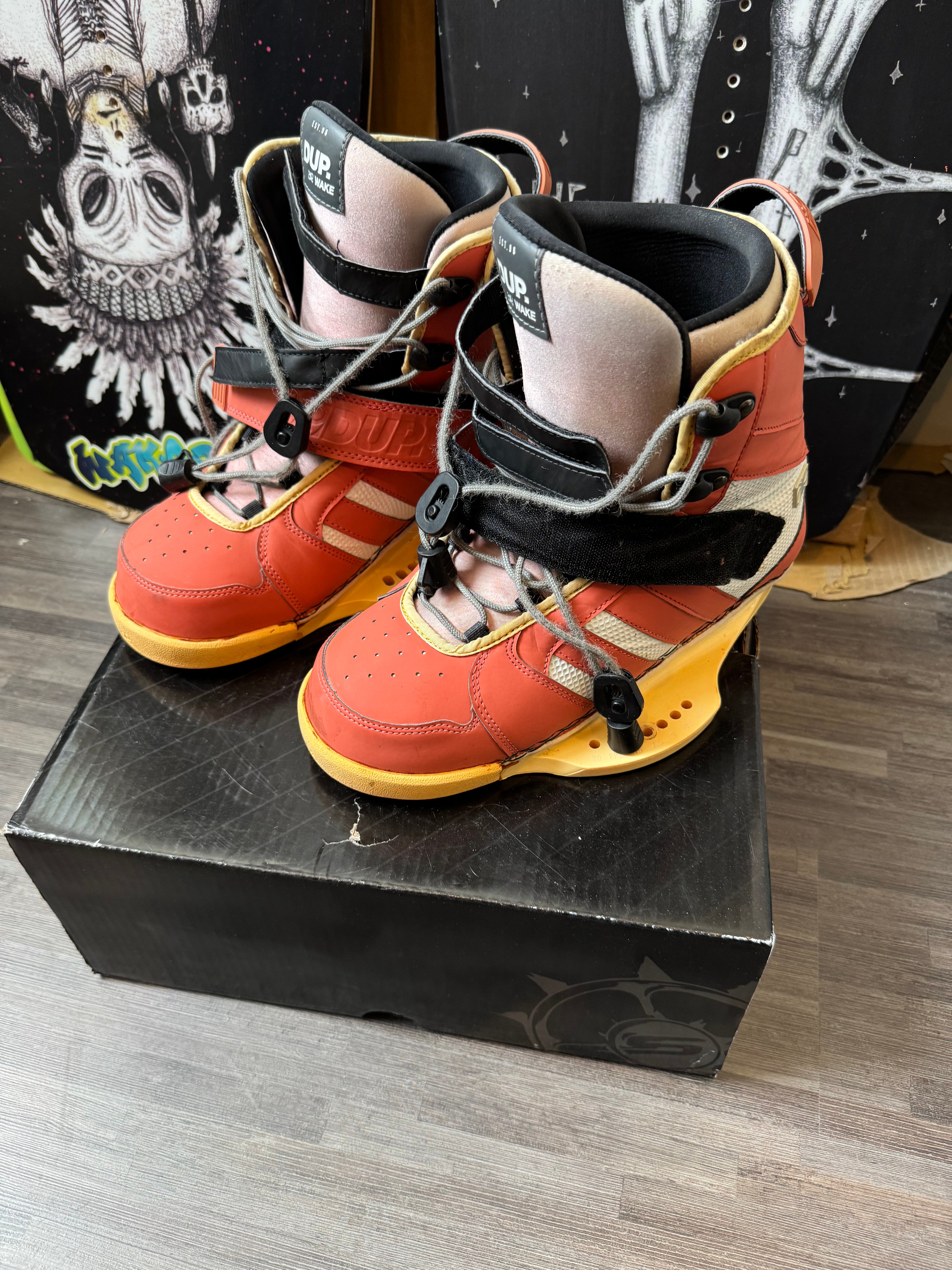 Dup heritage dichte Wakeboard Boots met losse binnenschoen maat 44-45 US 11-12
