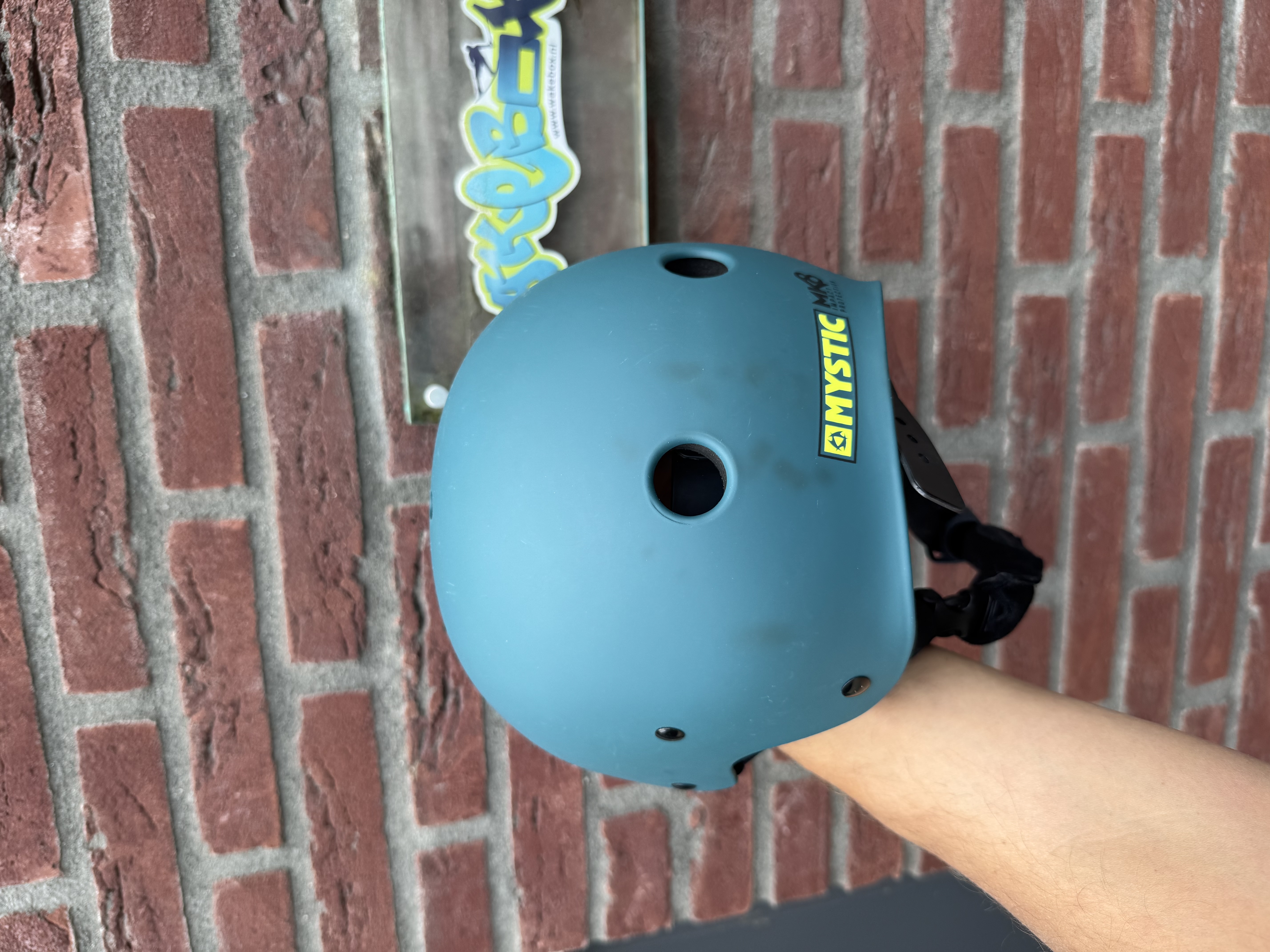 Mystic adjustable helmet  donkergroen maat medium- Large