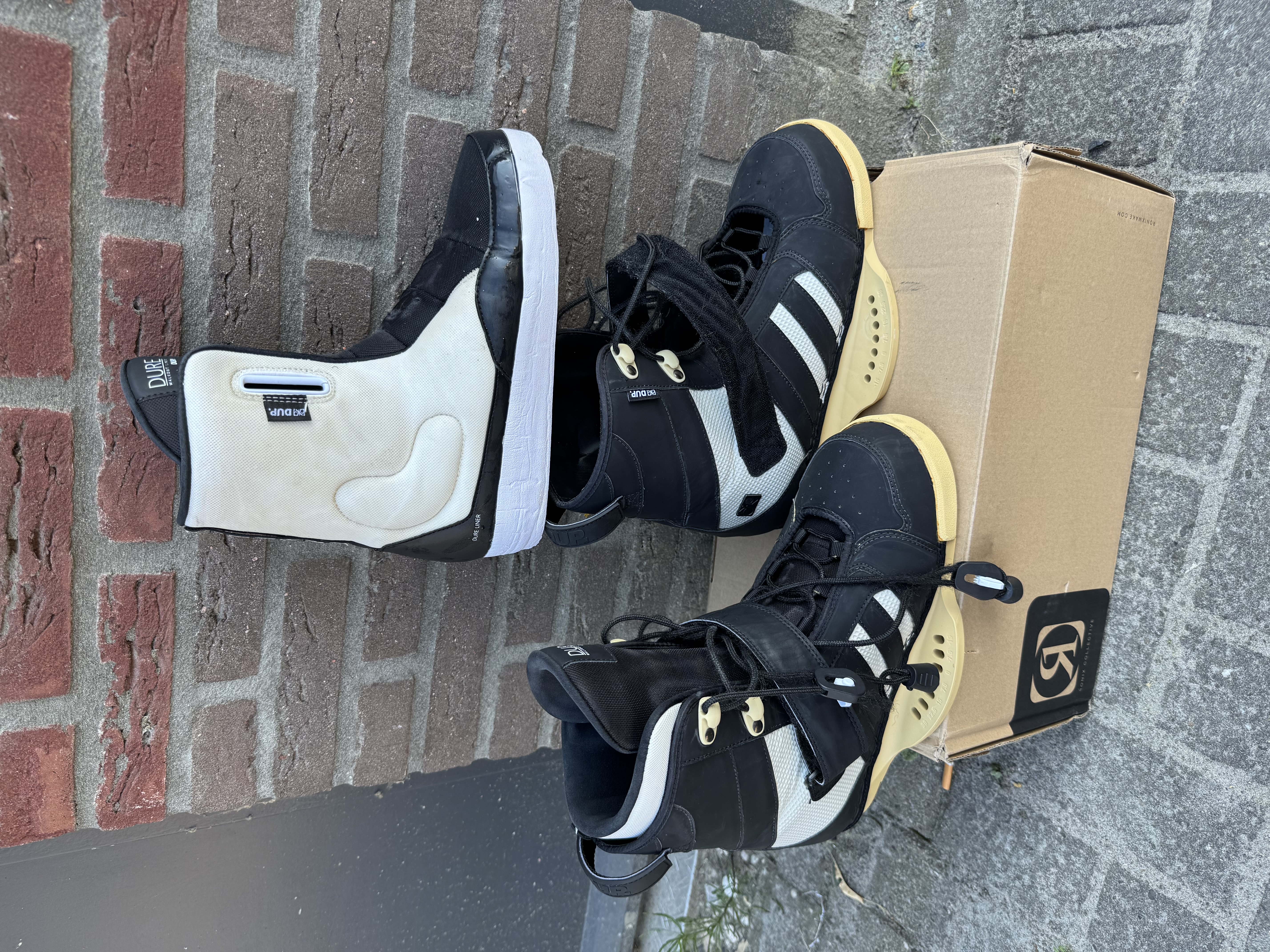 Dup heritage dichte Wakeboard Boots met losse binnenschoen maat 44-45 US 11-12