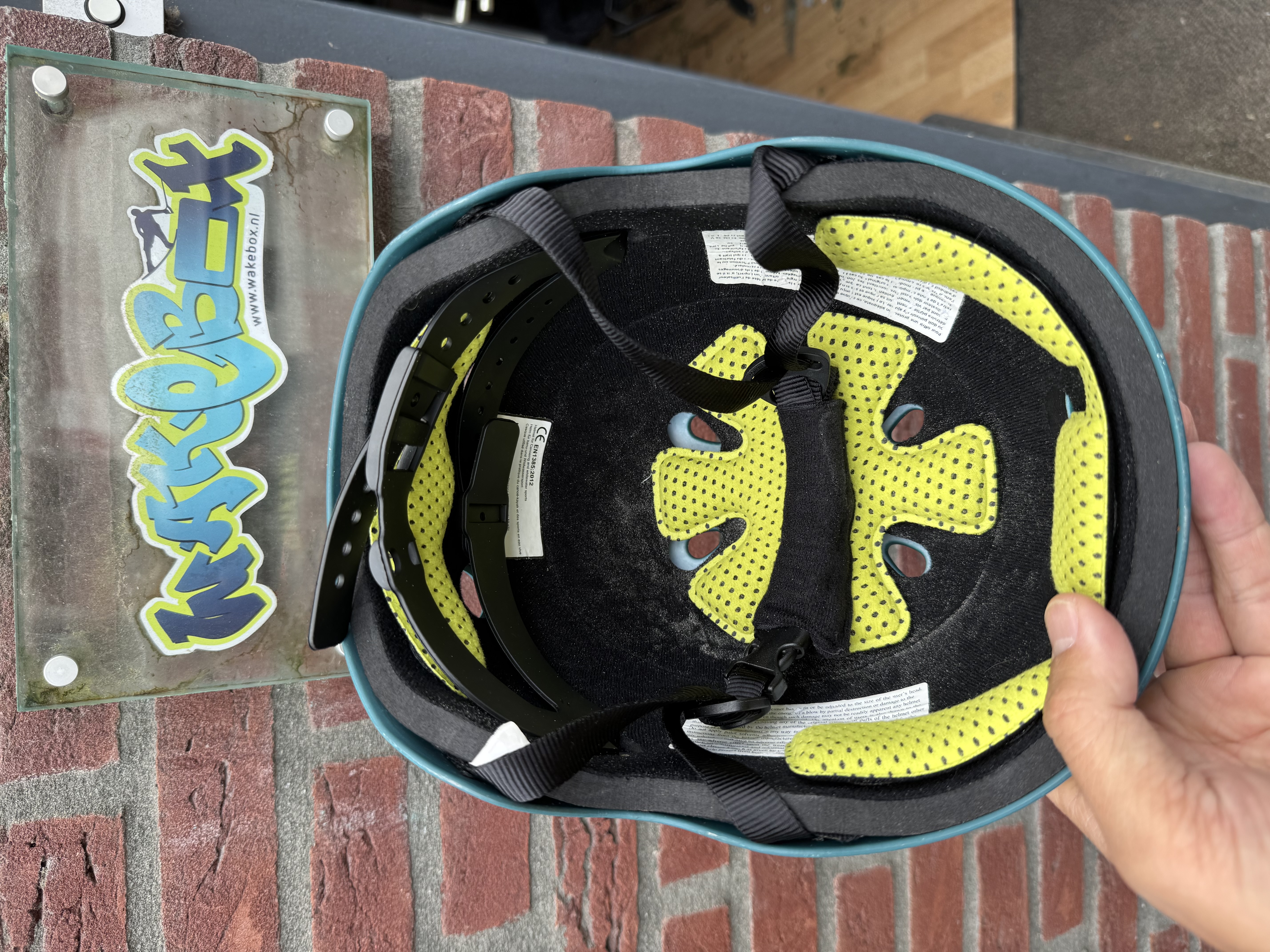 Mystic adjustable helmet  donkergroen maat medium- Large