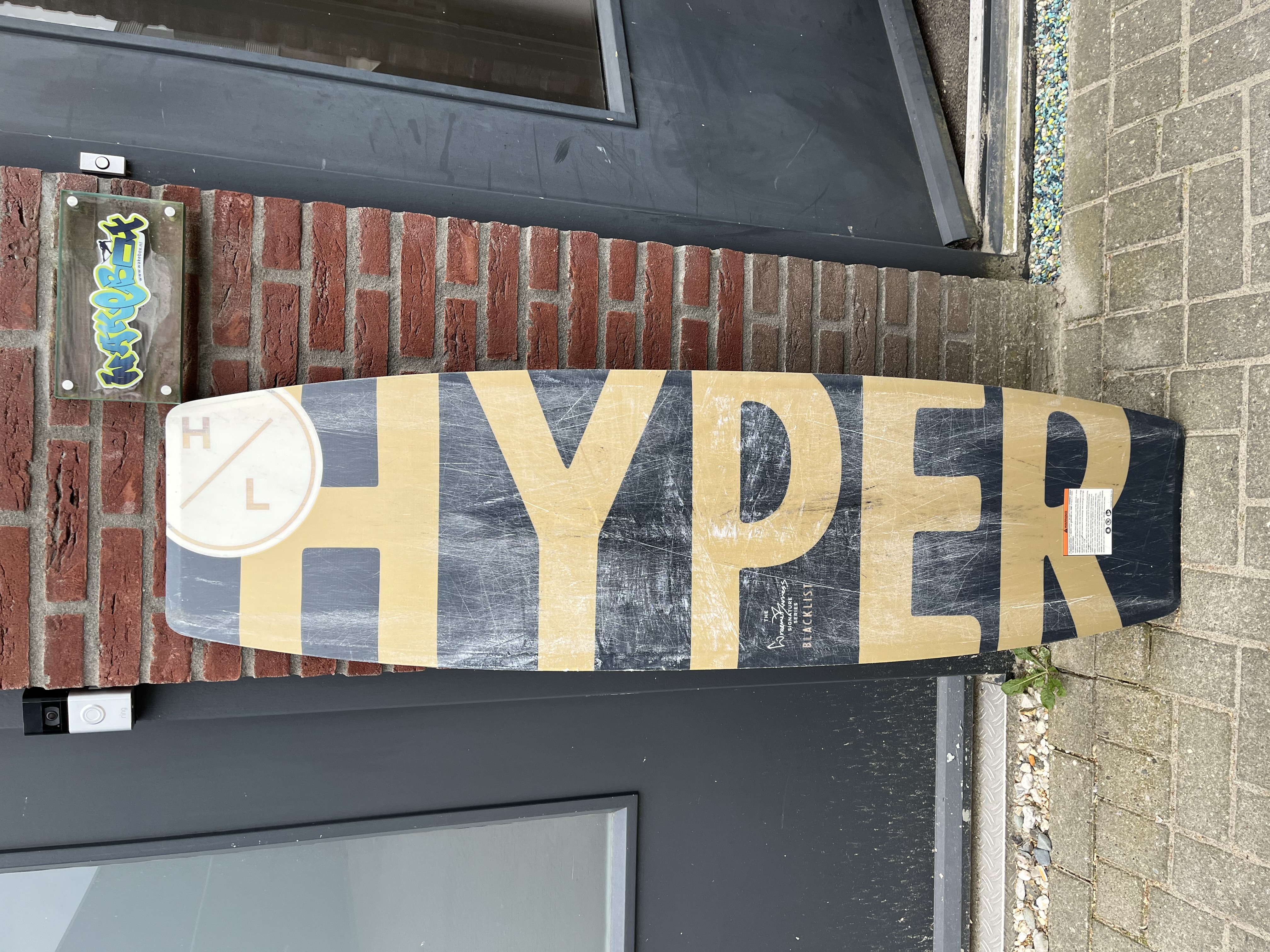 Hyperlite blacklist 153 cm pro model - decoratie wakeboard