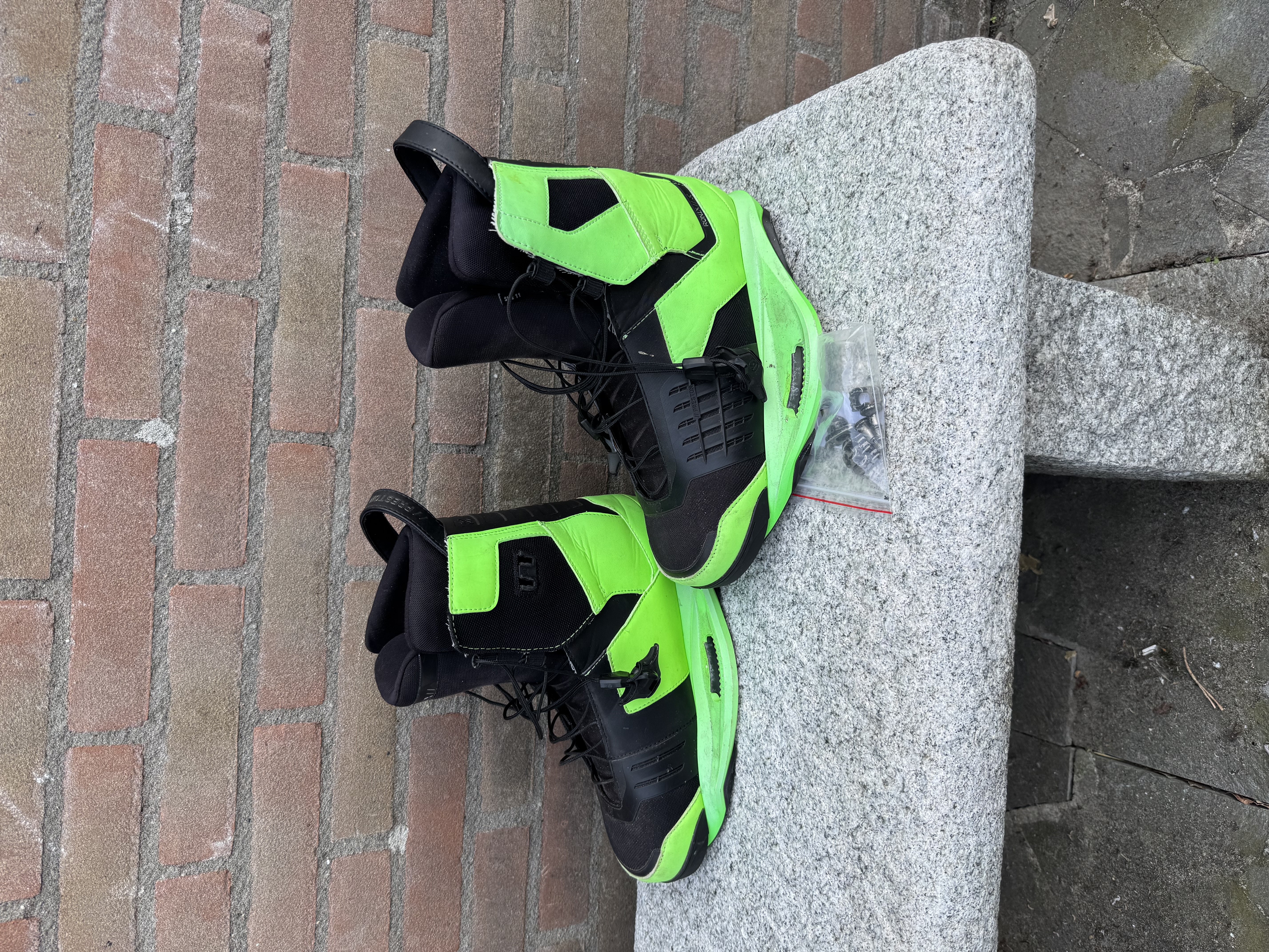 Ronix Preston dichte Wakeboard Boots zwart groen  maat 43 US 10