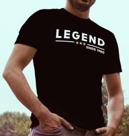 Verjaardag T-shirt Legend - Heren T-shirt