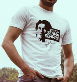 Ayrton Senna Sempre Formule 1 Heren T-shirt