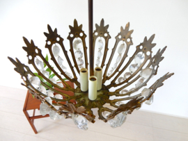 retro vintage hanglamp antiek goud kleur
