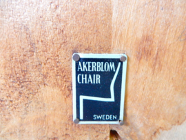 Vintage stoel Akerblom spijlenstoel jaren 50 zweden