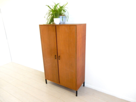 retro vintage kast boekenkast jaren 60 / 70 lp kast platenkast