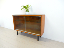 retro vintage kast dressoir jaren 60 boekenkast vitrinekast