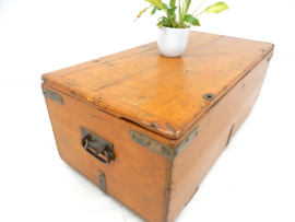 retro vintage kist koffer dekenkist scheepskist jaren 20/50