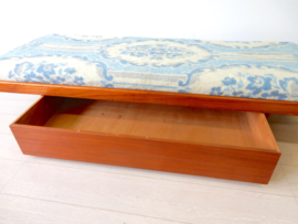 retro vintage daybed slaapbank bank bed jaren 60 teak