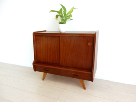 retro vintage ladekast kast klein dressoir jaren 60 tvmeubel