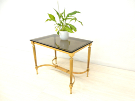 retro vintage bijzettafel hollywood regency goud klassiek