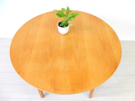 retro vintage eettafel tafel jaren 60 rond