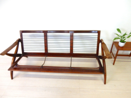 retro vintage bank jaren 60 design Topform teak