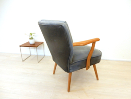 vintage club fauteuil cocktail fauteuil stoel jaren 50 / 60