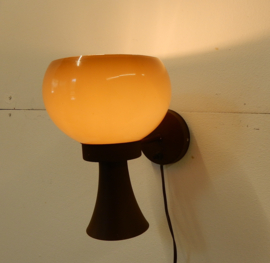retro vintage Dijkstra Wandlamp lamp jaren 60 / 70