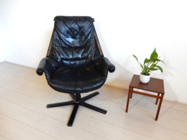 Vintage fauteuil stoel G mobel Zweeds jaren 60 leer