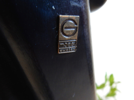 Vintage fauteuil stoel G mobel Zweeds jaren 60 leer
