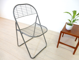 Vintage draadstoel klapstoel stoel Niels Gammelgaard IKEA