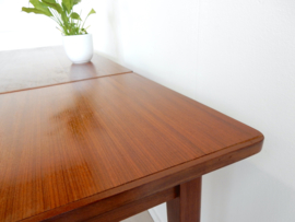 XL retro vintage eettafel tafel jaren 60 teak hout
