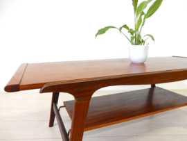 Vintage salontafel jaren 60 teakhout