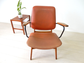 Vintage fauteuil Webe Louis van Teeffelen jaren 50