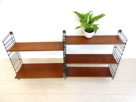 vintage tomado kast wandmeubel boekenkast jaren 60 teak