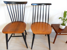 Vintage TAPIOVAARA stoel spijlenstoel eetkamerstoel