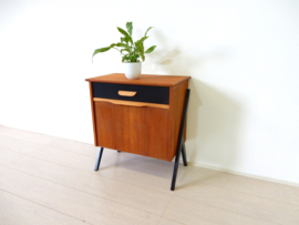 klein retro vintage ladekast kast dressoir tv meubel jaren60