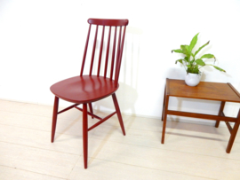retro vintage stoel spijlenstoel jaren 60  pastoe