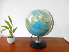 Vintage wereldbol globe lamp