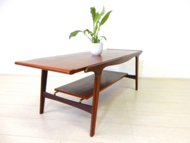 Vintage salontafel jaren 60 teakhout
