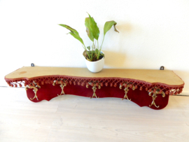 retro vintage kapstok jaren 60 hollywood regency goud