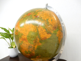 retro vintage wereldbol globe lamp tafellamp voor 1986